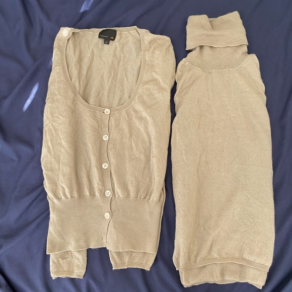 Fendi Cardigan and Turtleneck Vest Set - Picture 1 of 5